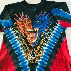 Universal Studios Dueling Dragons Men's Tie Dye